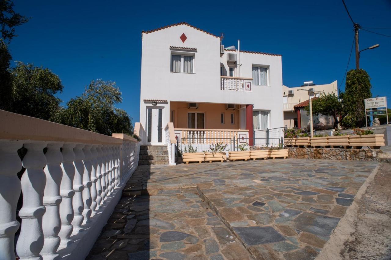 Villa Dina Apartments Almirida Exterior foto