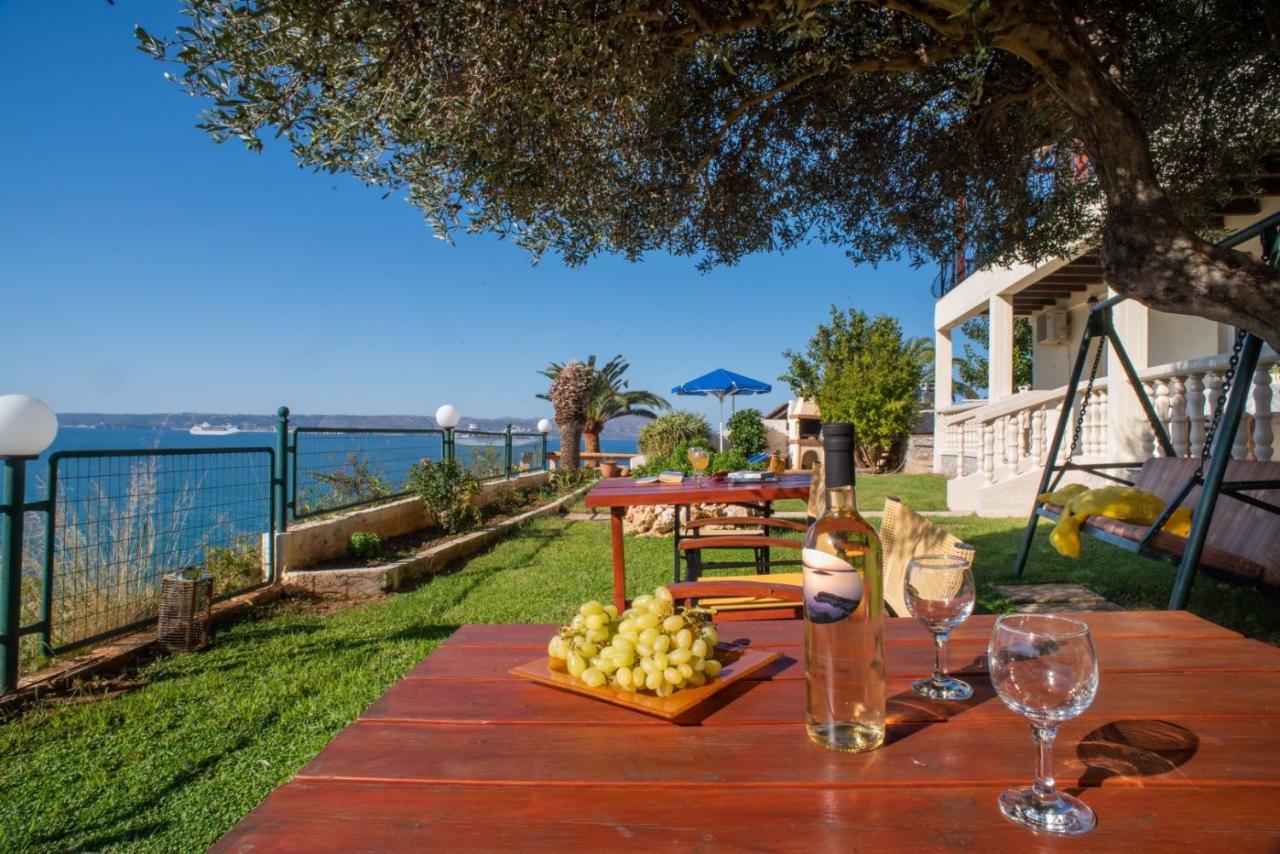 Villa Dina Apartments Almirida Exterior foto